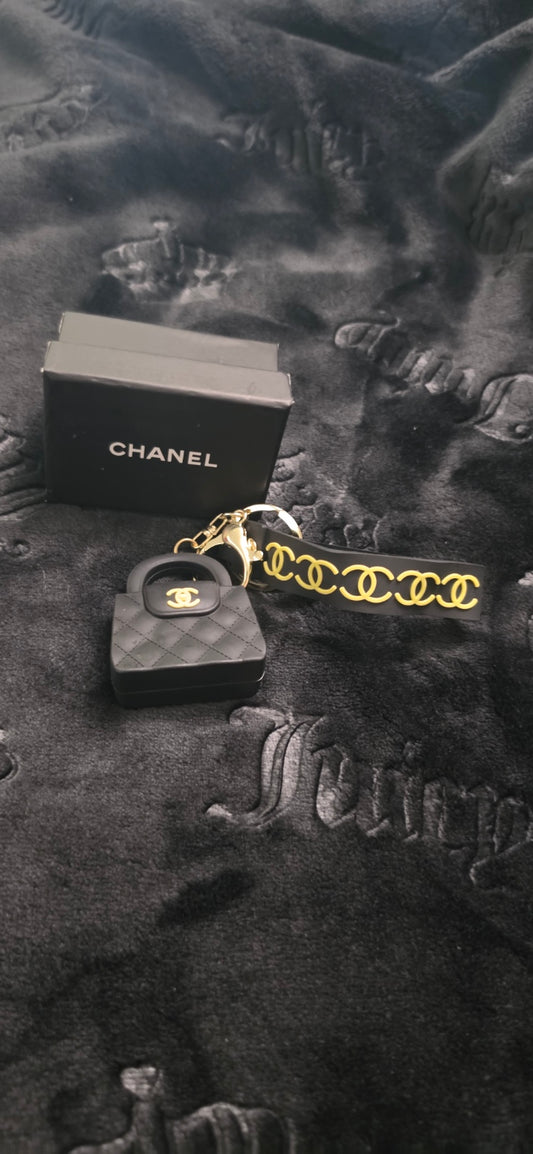 CC Wrist Strap Keychain and Bag Charm