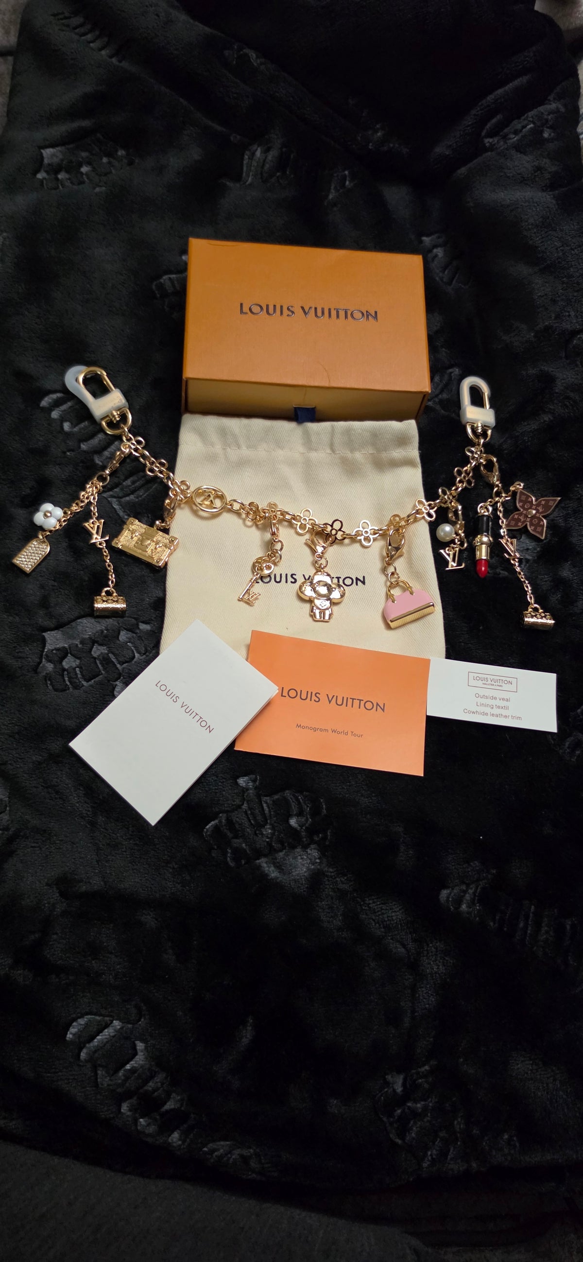 LV Bag Charm Chain