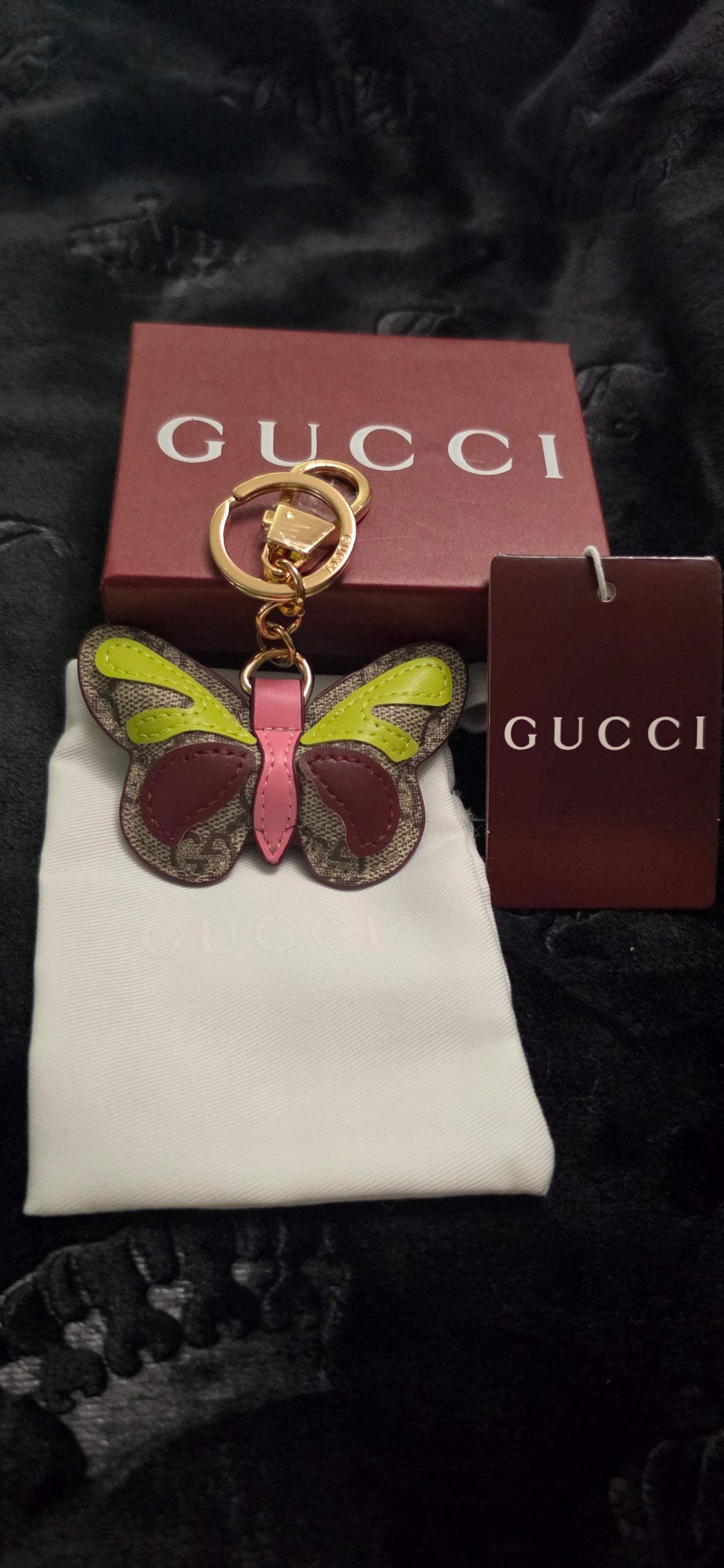 GC Butterfly Keychain and Bag Charm