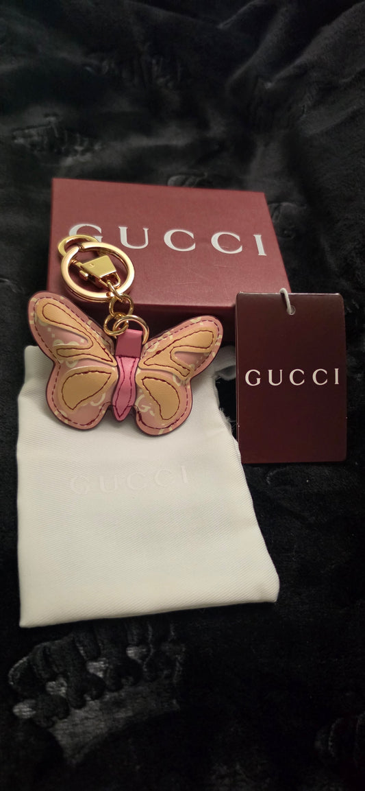 GC Butterfly Keychain and Bag Charm