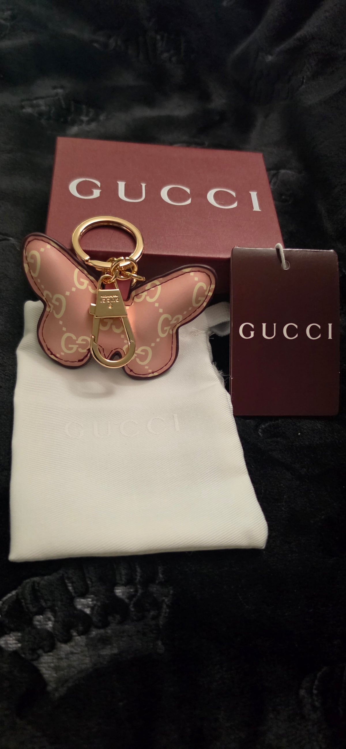 GC Butterfly Keychain and Bag Charm