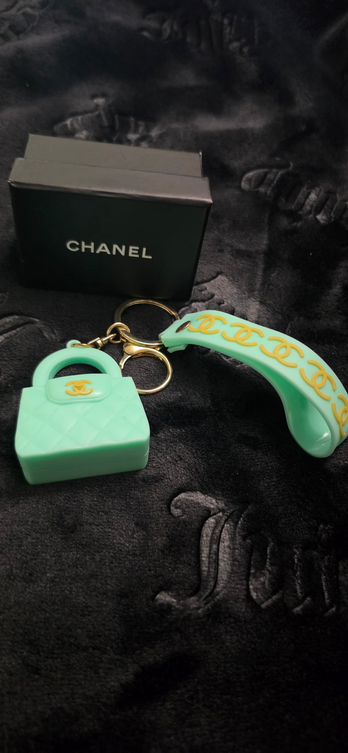 CC Wrist Strap Keychain and Bag Charm
