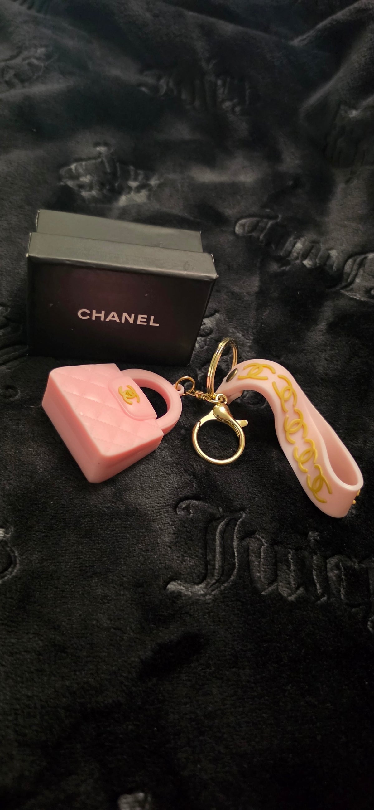CC Wrist Strap Keychain and Bag Charm