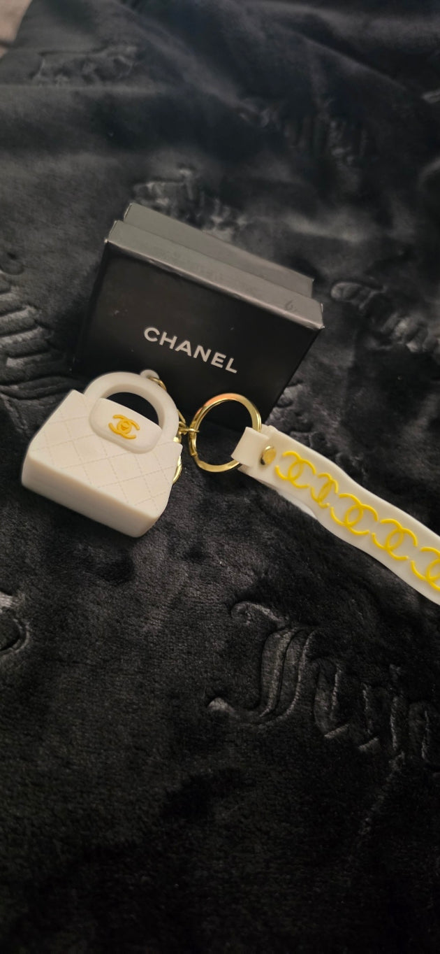 CC Wrist Strap Keychain and Bag Charm