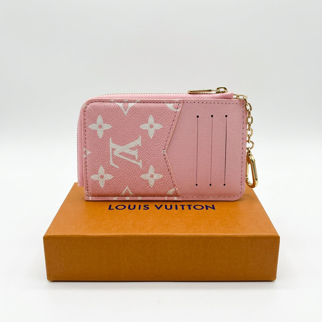 LV Pink Card/Money Wallet