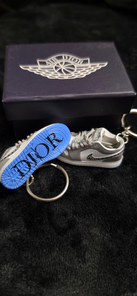 Air Jordan Dior Shoe Keychains