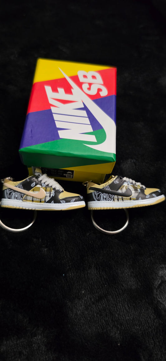 Travis Scott DuRag Shoe Keychains