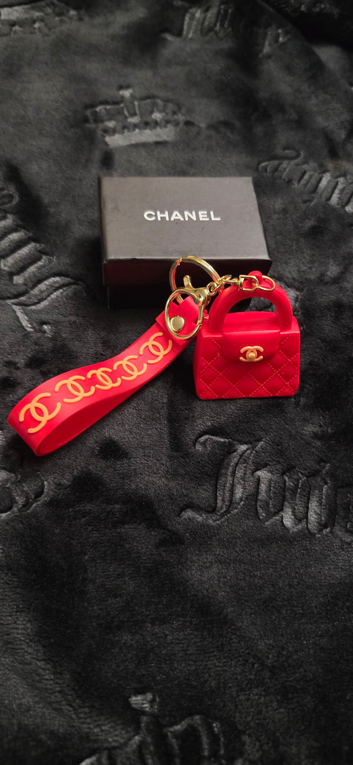 CC Wrist Strap Keychain and Bag Charm
