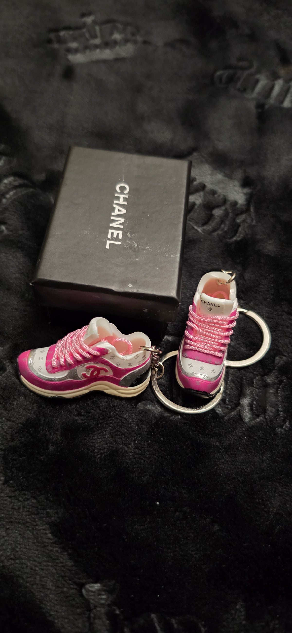 Chanel Sneaker Keychain
