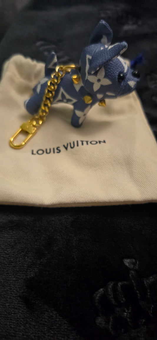 LV Puppie Keychain & Bag Charm