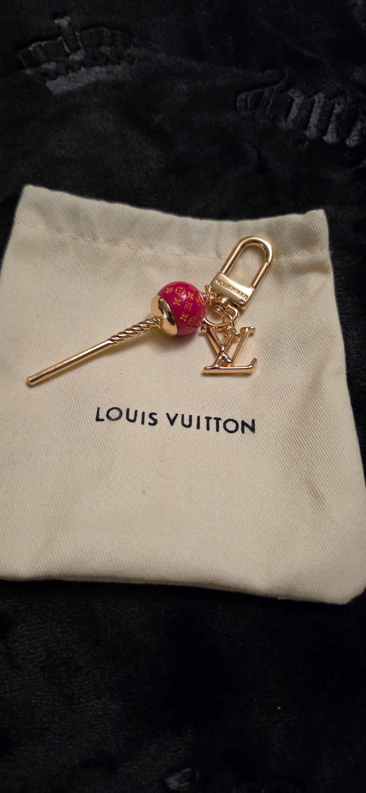 LV Lollipop Bag Charm