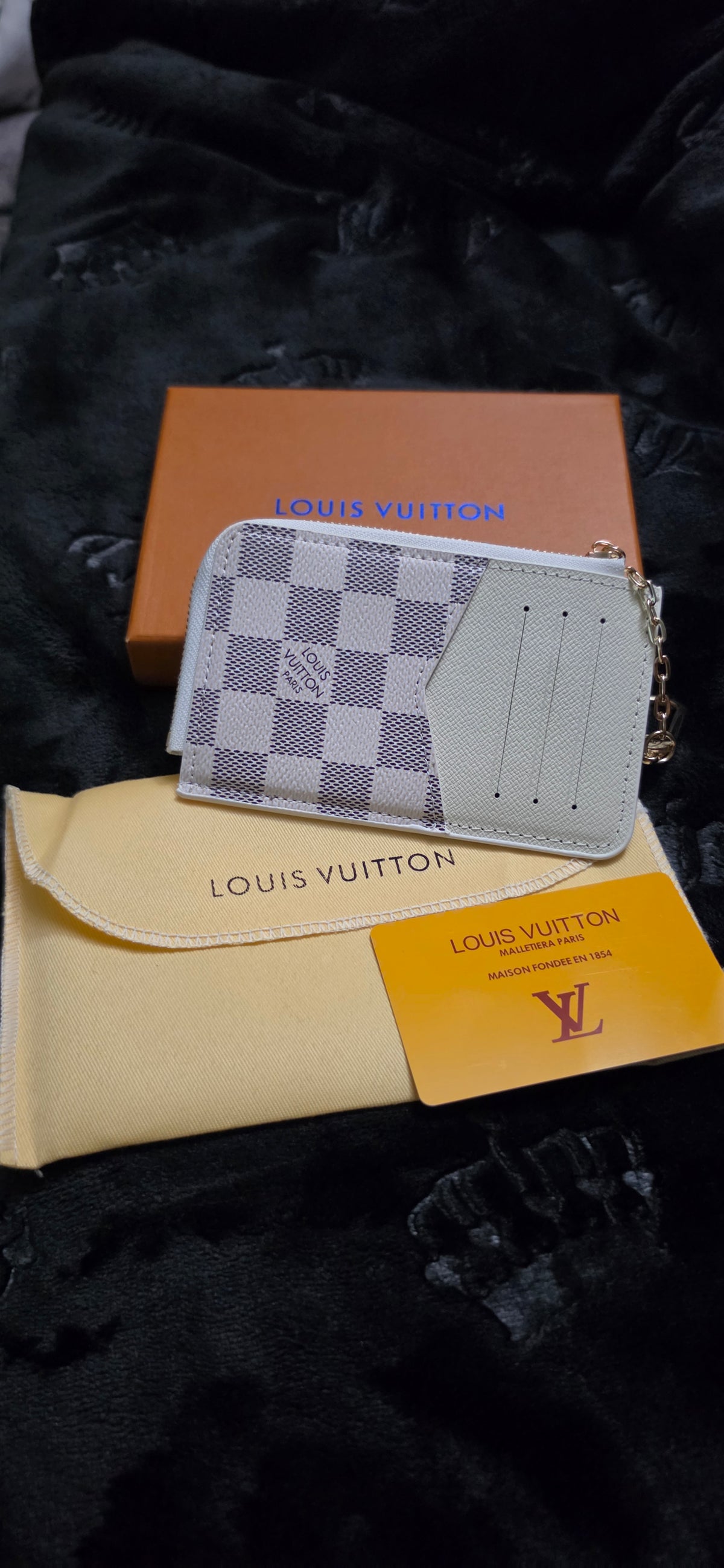 LV Pink Card/Money Wallet