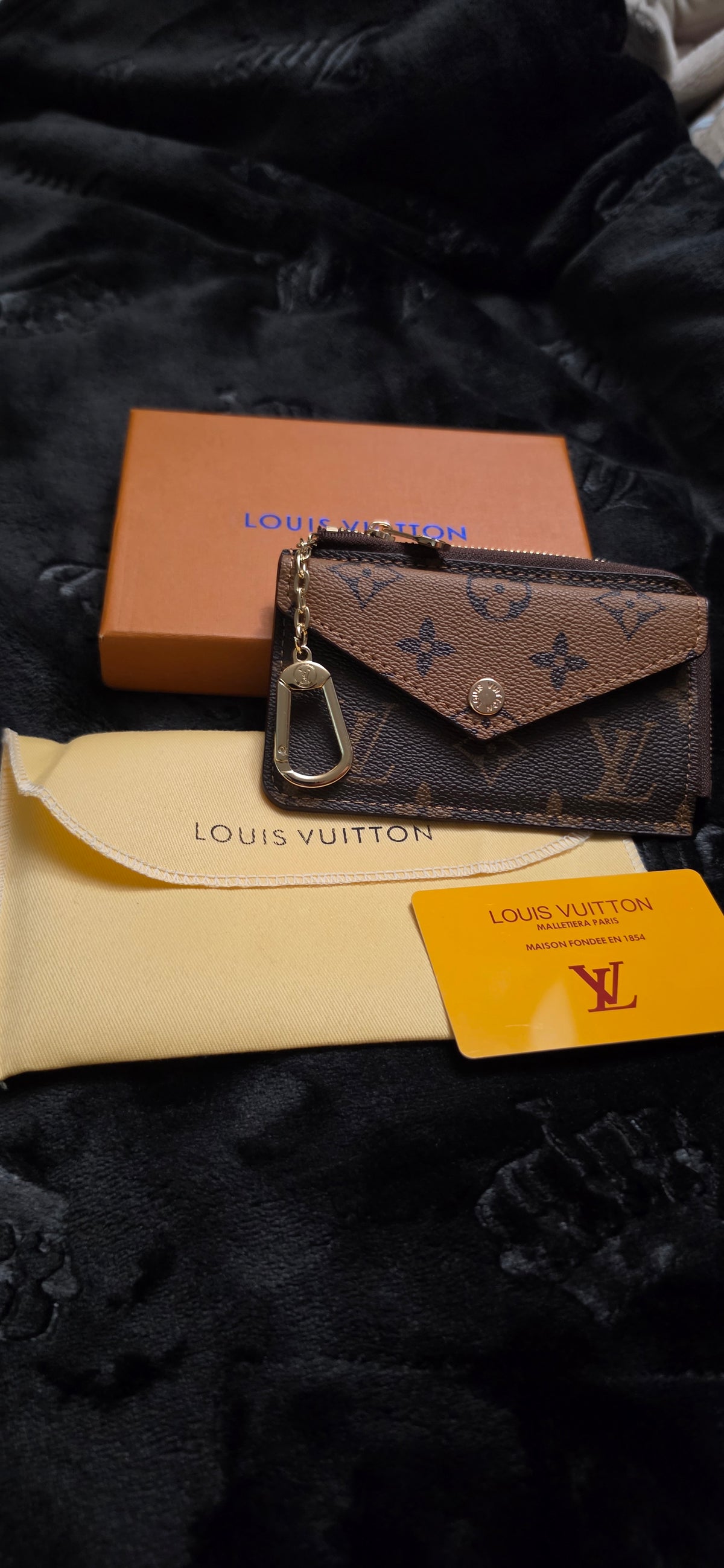 LV Pink Card/Money Wallet
